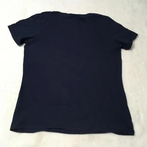 Nike Just Do It Top Women’s blue Athletic Cut center shwoosh - Picture 7 of 7